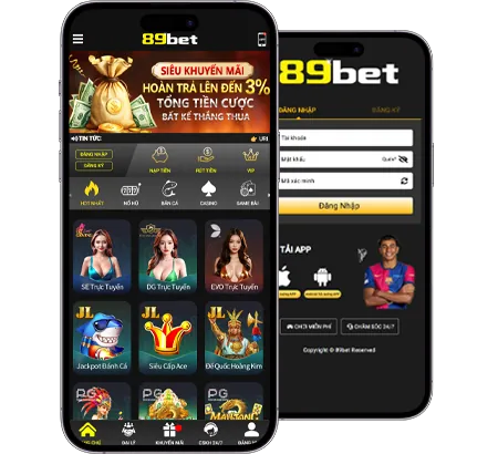 Tiện lợi cá cược trên di động 89bet1 casino